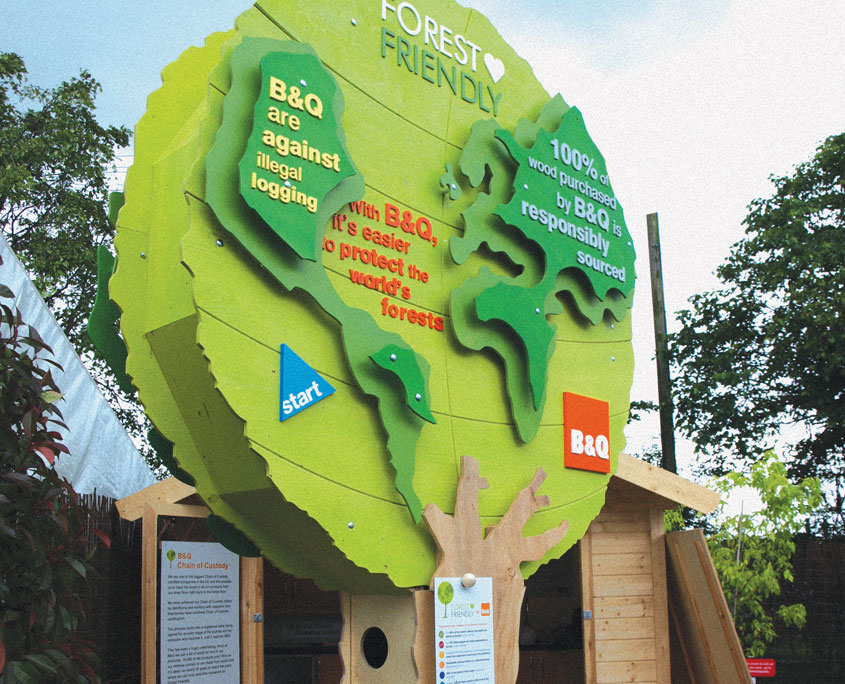 B&Q Start Eco-Festival – Scenex